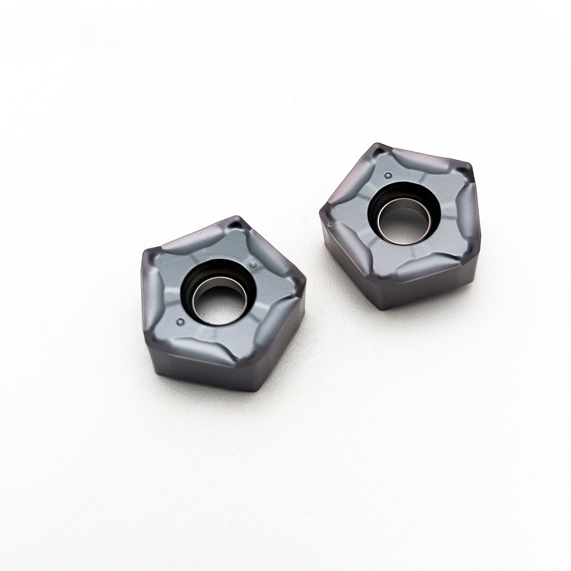 High Stability Tungsten Carbide Lathe Cutting Tools Carbide  Inserts For Surface Milling PNMU090508ENER-GM
