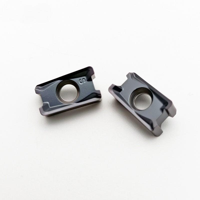 Mill 4-11 Lnpu110408srge/Lnpu110412srge tungsten carbide milling shoulder inserts with PVD coating